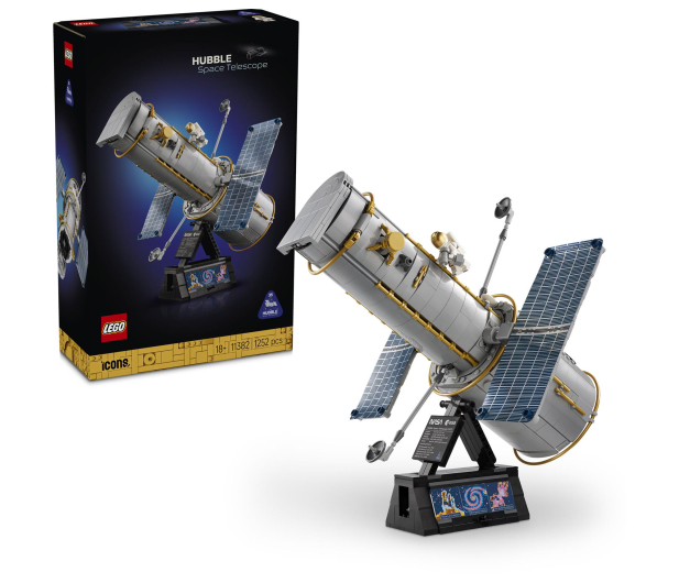 LEGO ICONS 11382 Kosmiczny Teleskop Hubble’a - 1547386 - zdjęcie 2